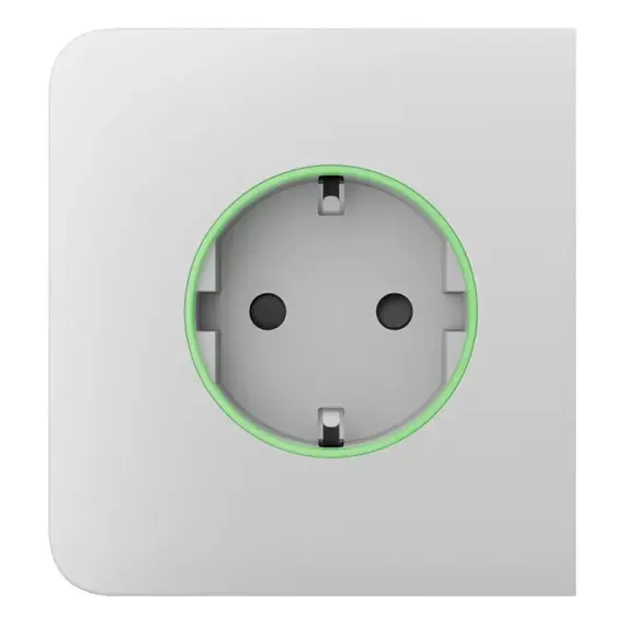 AJAX SYSTEMS Ajax SideCover (smart) ASP fehér előlap smart aljzathoz Outlet (F típus)